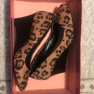 Kelly & Katie Leopard wedges
